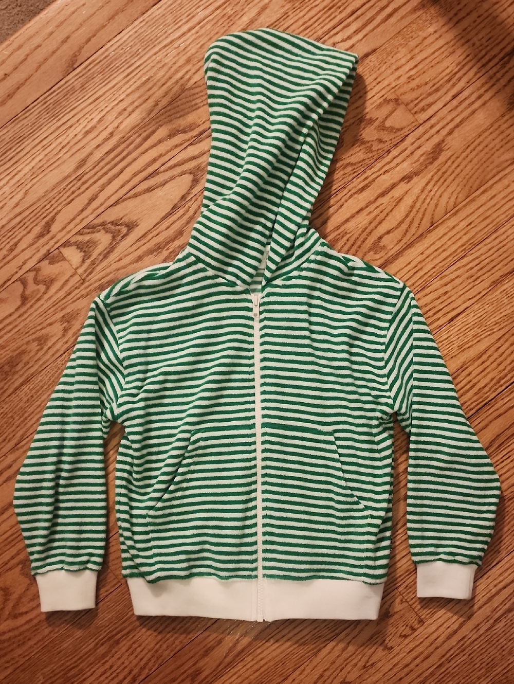 Molo Terry Zip Hoodie, Girls 8